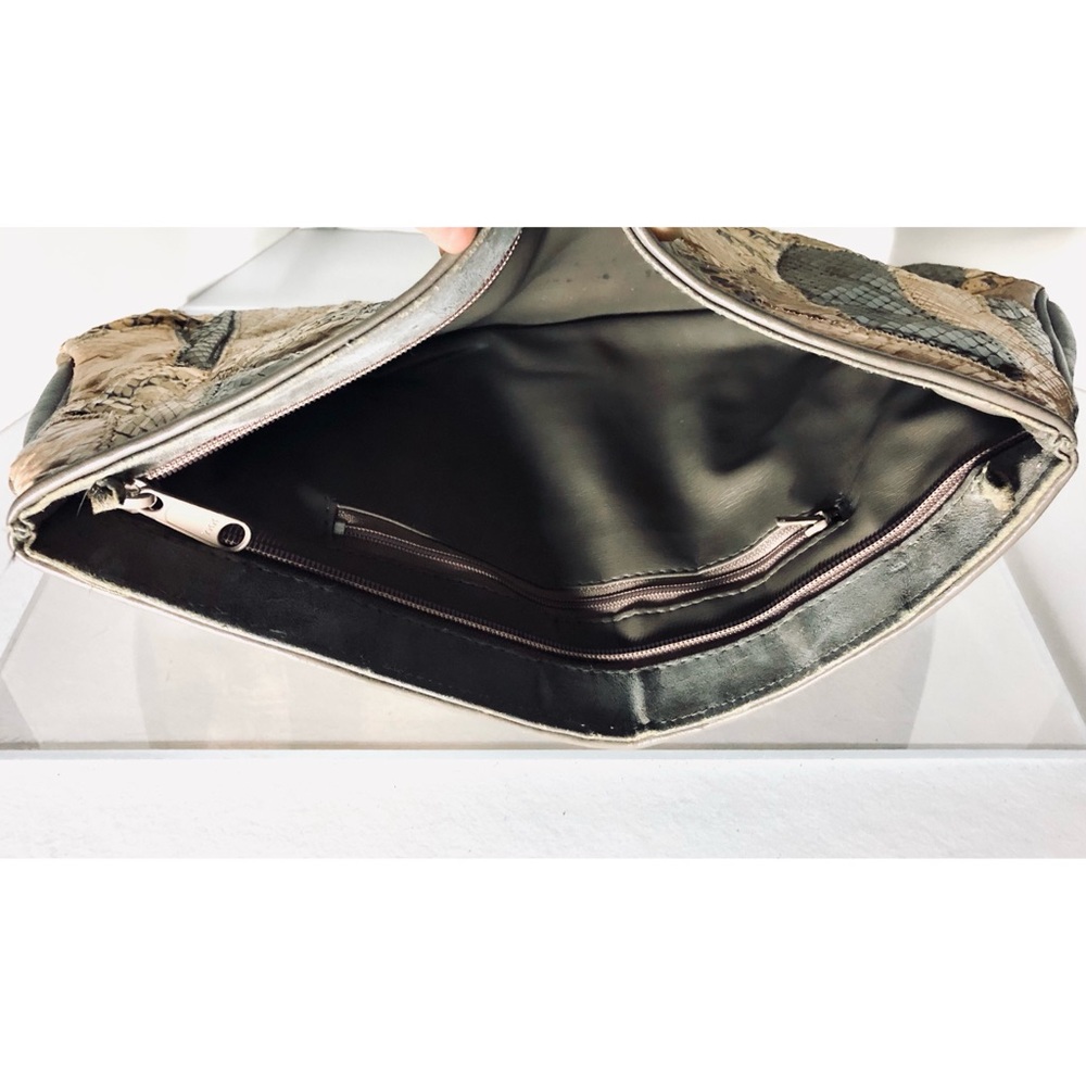 Vintage Python Patch Clutch - image 6
